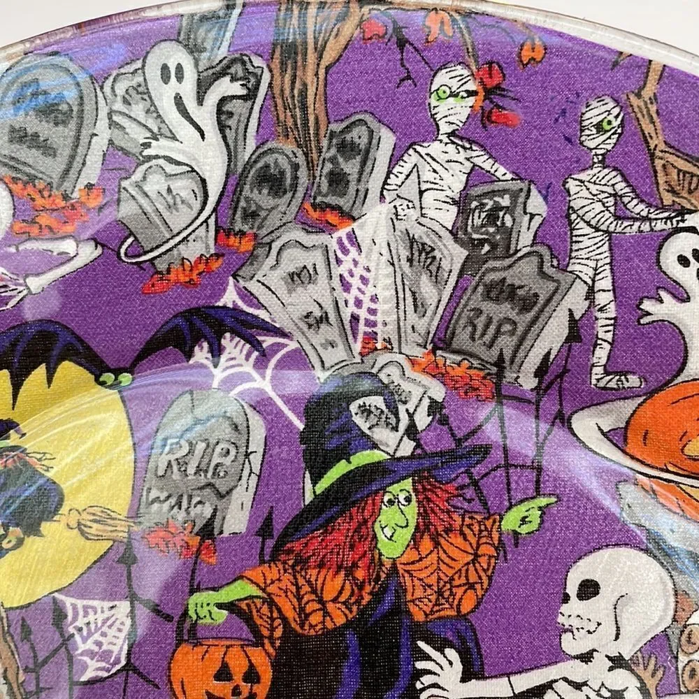 2/$20 HALLOWEEN TREAT 10” GLASS PLATE‎